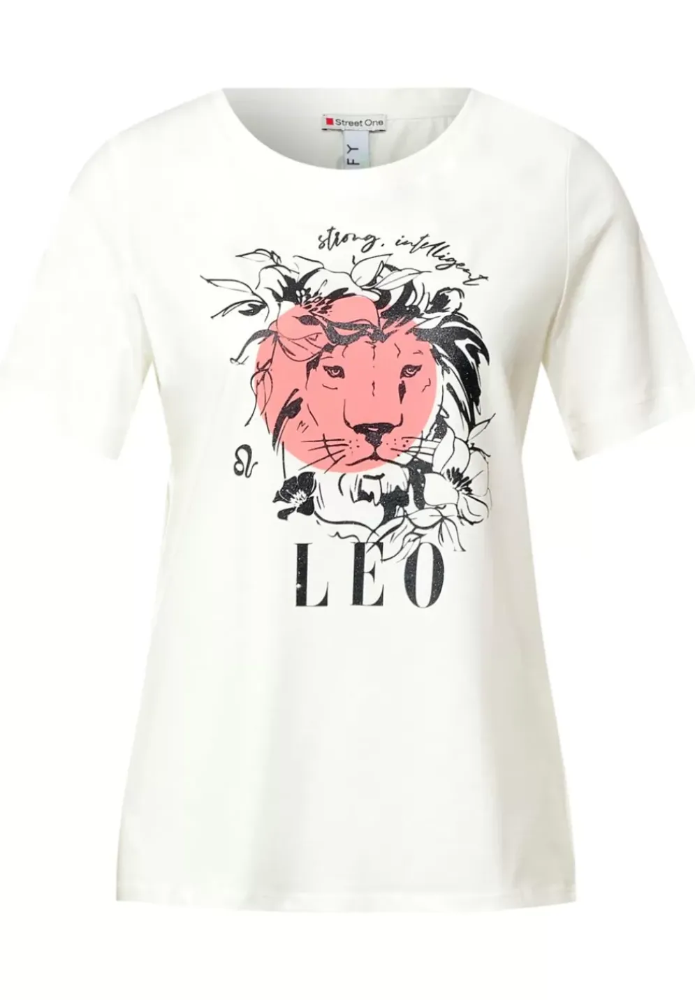 T-Shirt Mit Astro Print