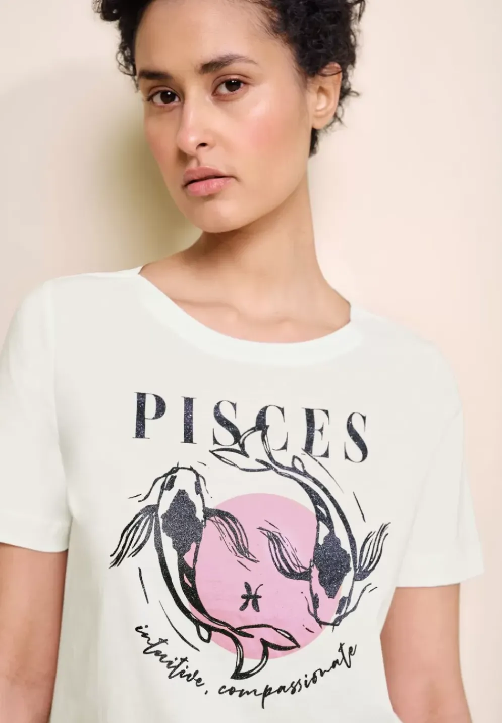 T-Shirt Mit Astro Print