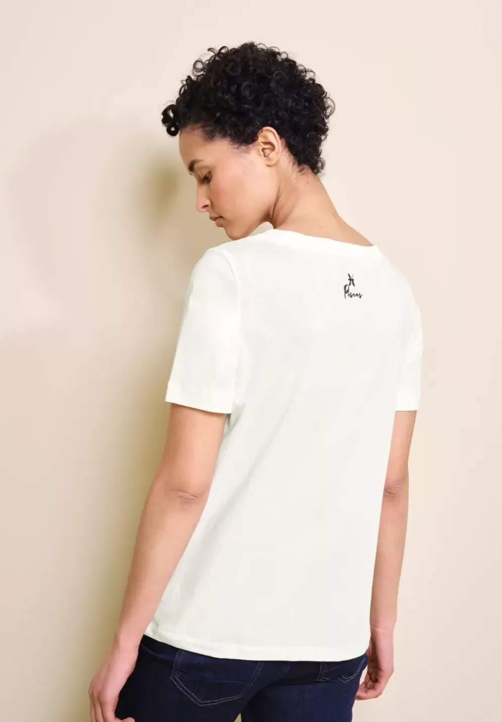 T-Shirt Mit Astro Print