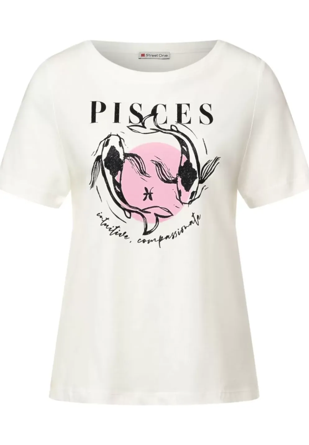 T-Shirt Mit Astro Print