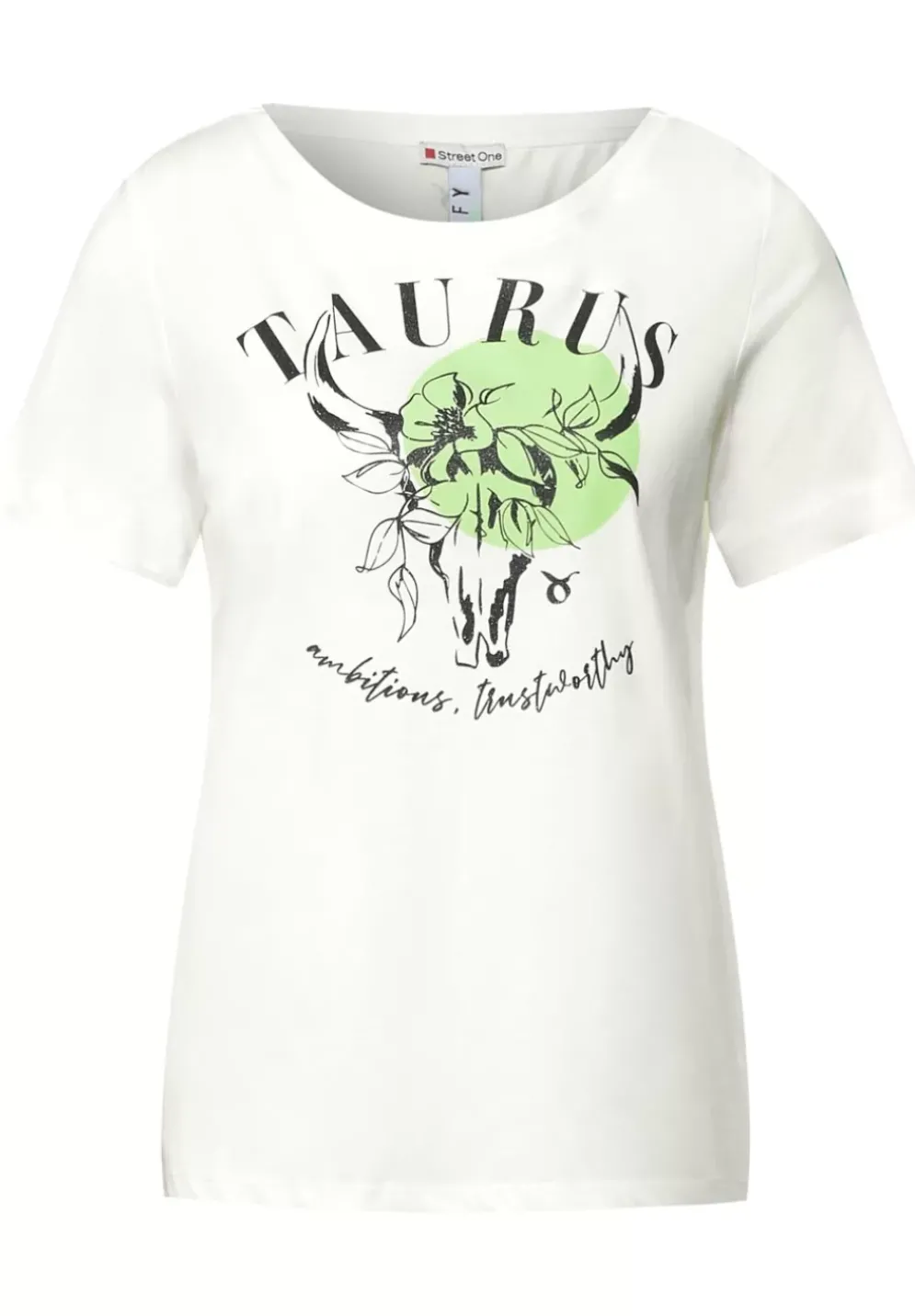T-Shirt Mit Astro Print