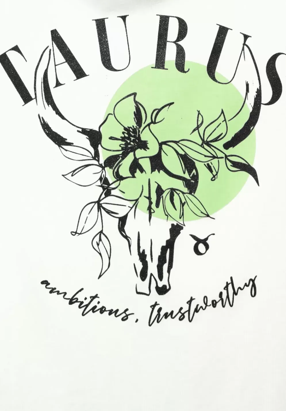 T-Shirt Mit Astro Print