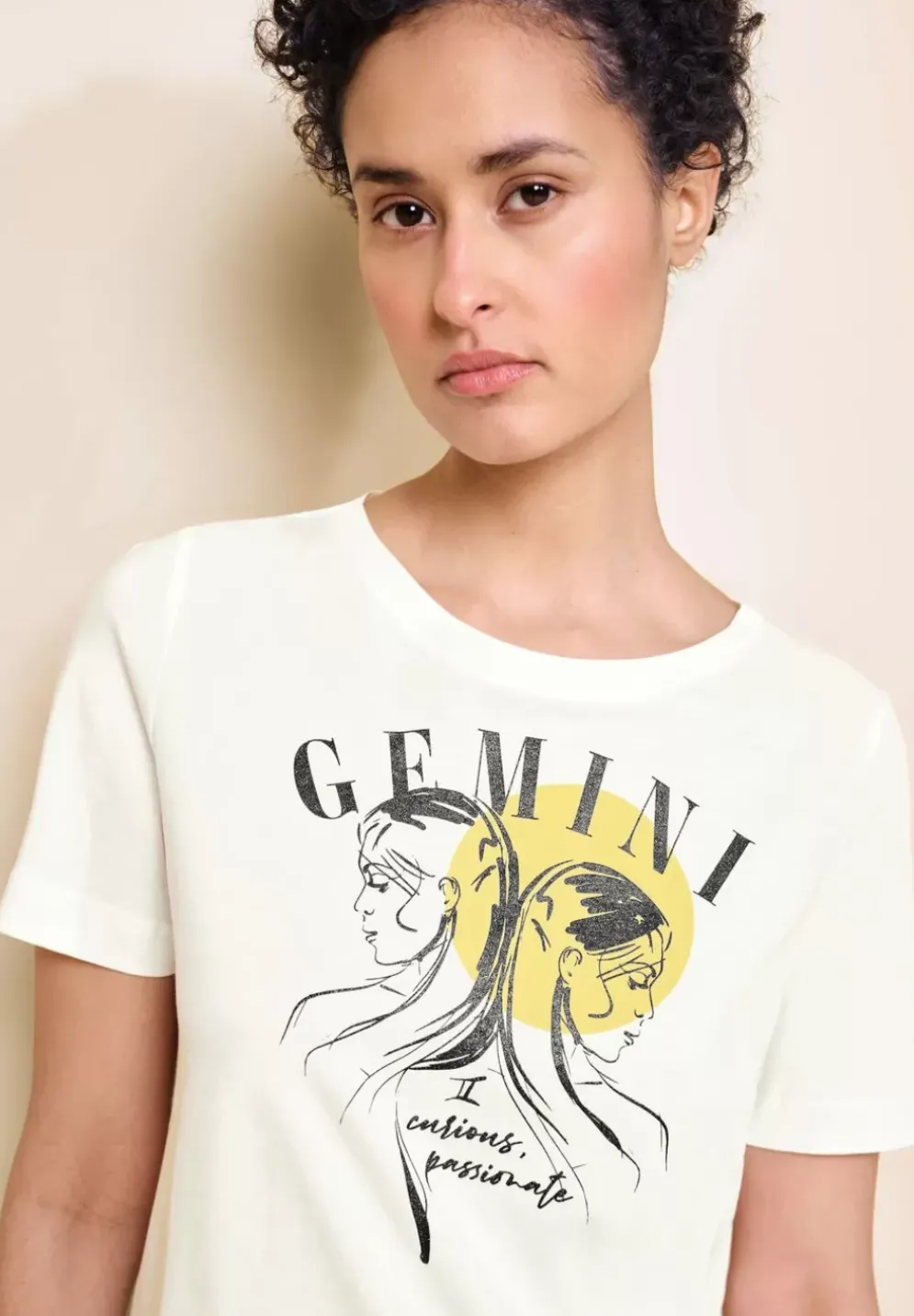 T-Shirt Mit Astro Print