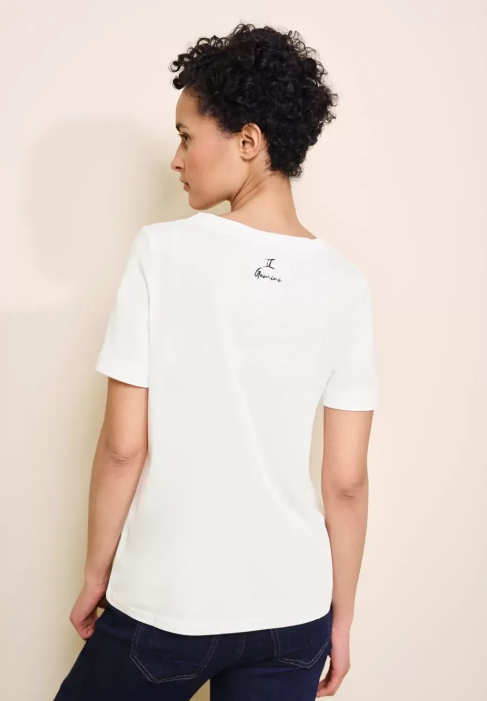 T-Shirt Mit Astro Print
