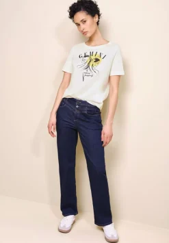 T-Shirt Mit Astro Print