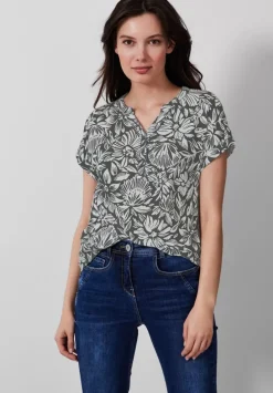 T-Shirt Mit Blumenmuster