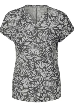 T-Shirt Mit Blumenmuster