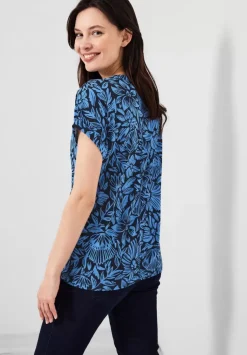 T-Shirt Mit Blumenmuster
