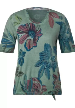 T-Shirt Mit Blumenprint