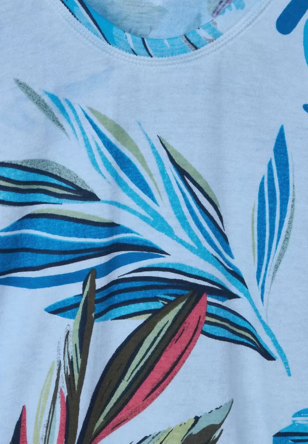 T-Shirt Mit Blumenprint