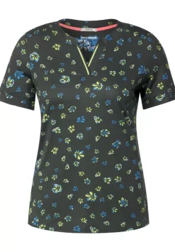 T-Shirt Mit Blumenprint