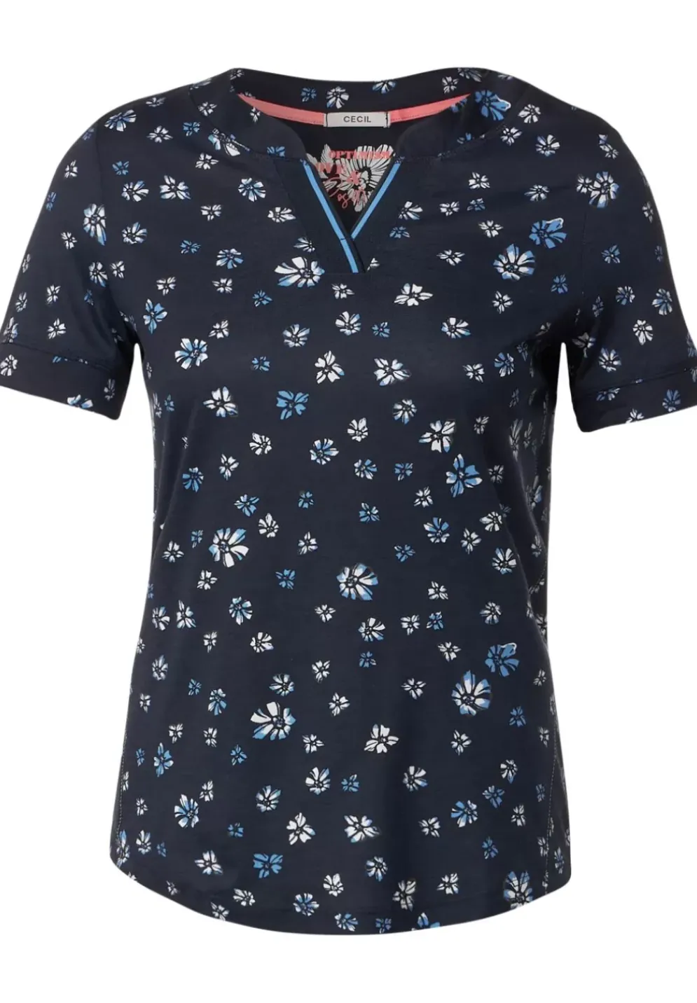 T-Shirt Mit Blumenprint