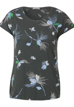 T-Shirt Mit Blumenprint