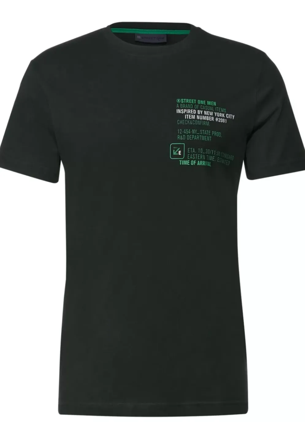 T-Shirt Mit Brustprint