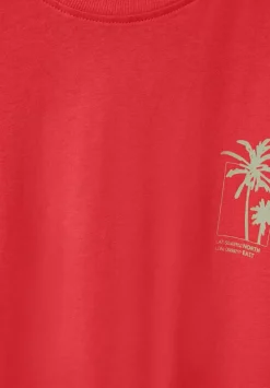 T-Shirt Mit Brustprint