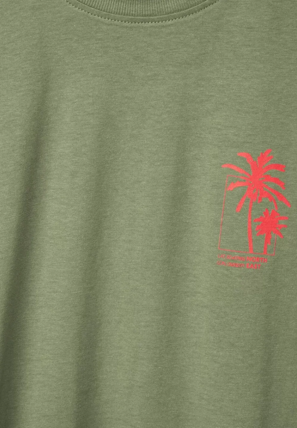 T-Shirt Mit Brustprint