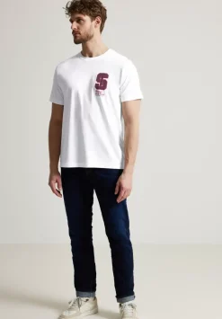 T-Shirt Mit Brustprint