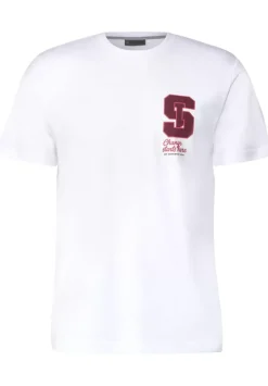 T-Shirt Mit Brustprint