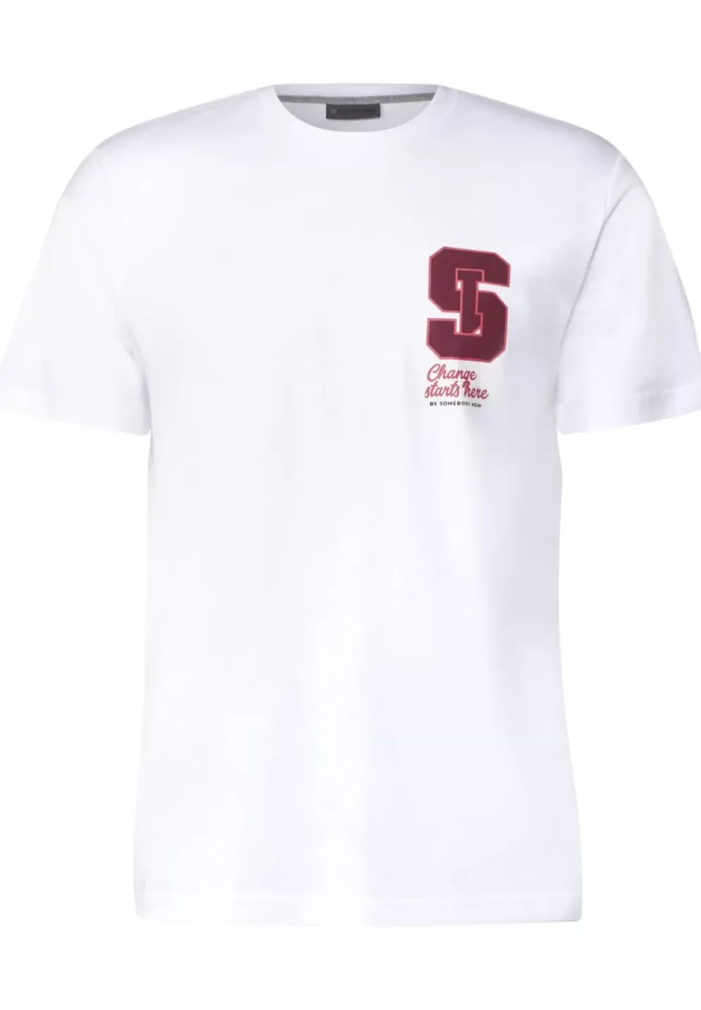 T-Shirt Mit Brustprint