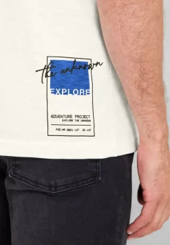 T-Shirt Mit 3D Frontprint