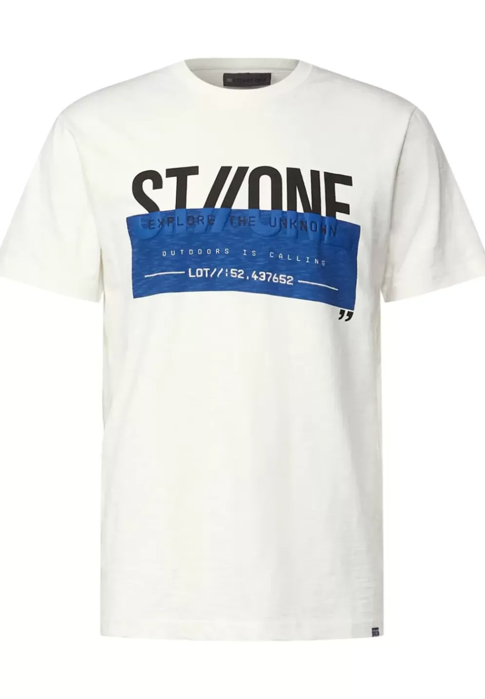 T-Shirt Mit 3D Frontprint