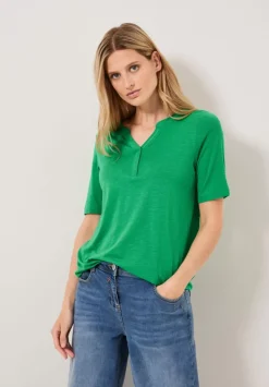 T-Shirt Mit Elastiksaum