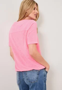 T-Shirt Mit Elastiksaum