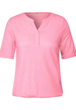 T-Shirt Mit Elastiksaum