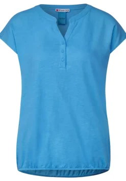 T-Shirt Mit Elastiksaum