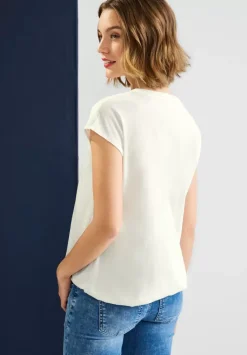 T-Shirt Mit Elastiksaum