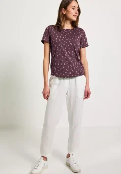 T-Shirt Mit Folienprint
