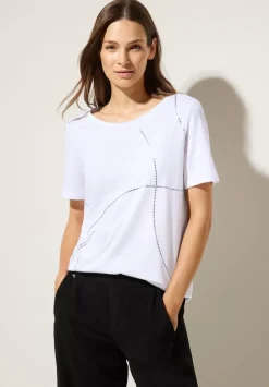 T-Shirt Mit Folienprint