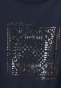 T-Shirt Mit Folienprint