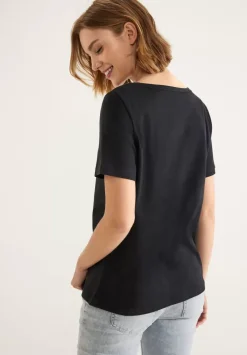 T-Shirt Mit Folienprint