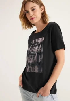 T-Shirt Mit Folienprint