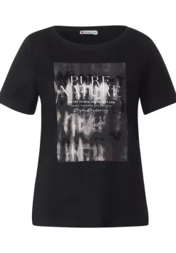 T-Shirt Mit Folienprint