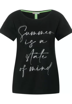 T-Shirt Mit Folienprint
