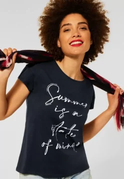 T-Shirt Mit Folienprint