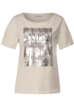 T-Shirt Mit Folienprint