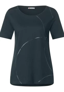 T-Shirt Mit Folienprint