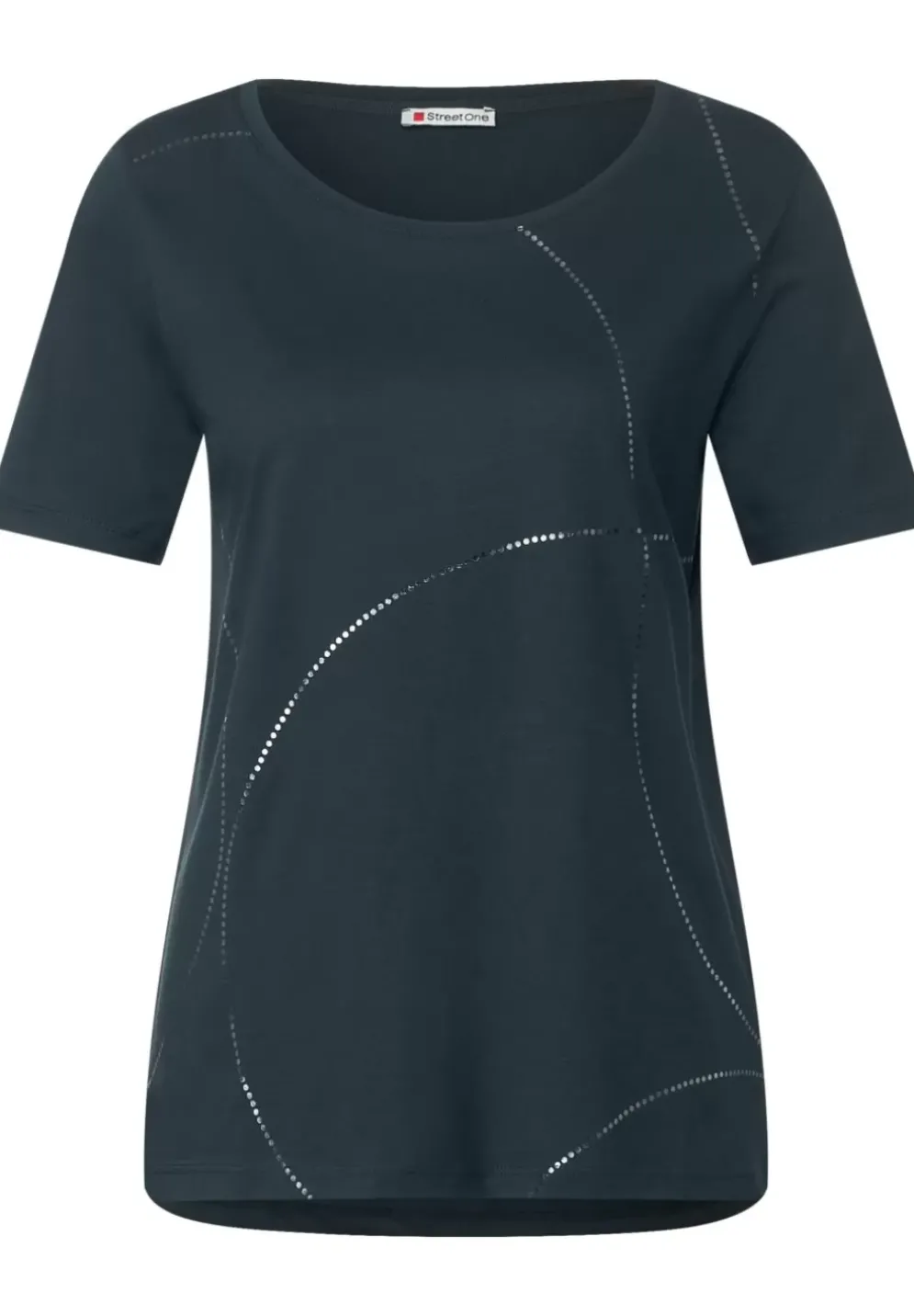 T-Shirt Mit Folienprint