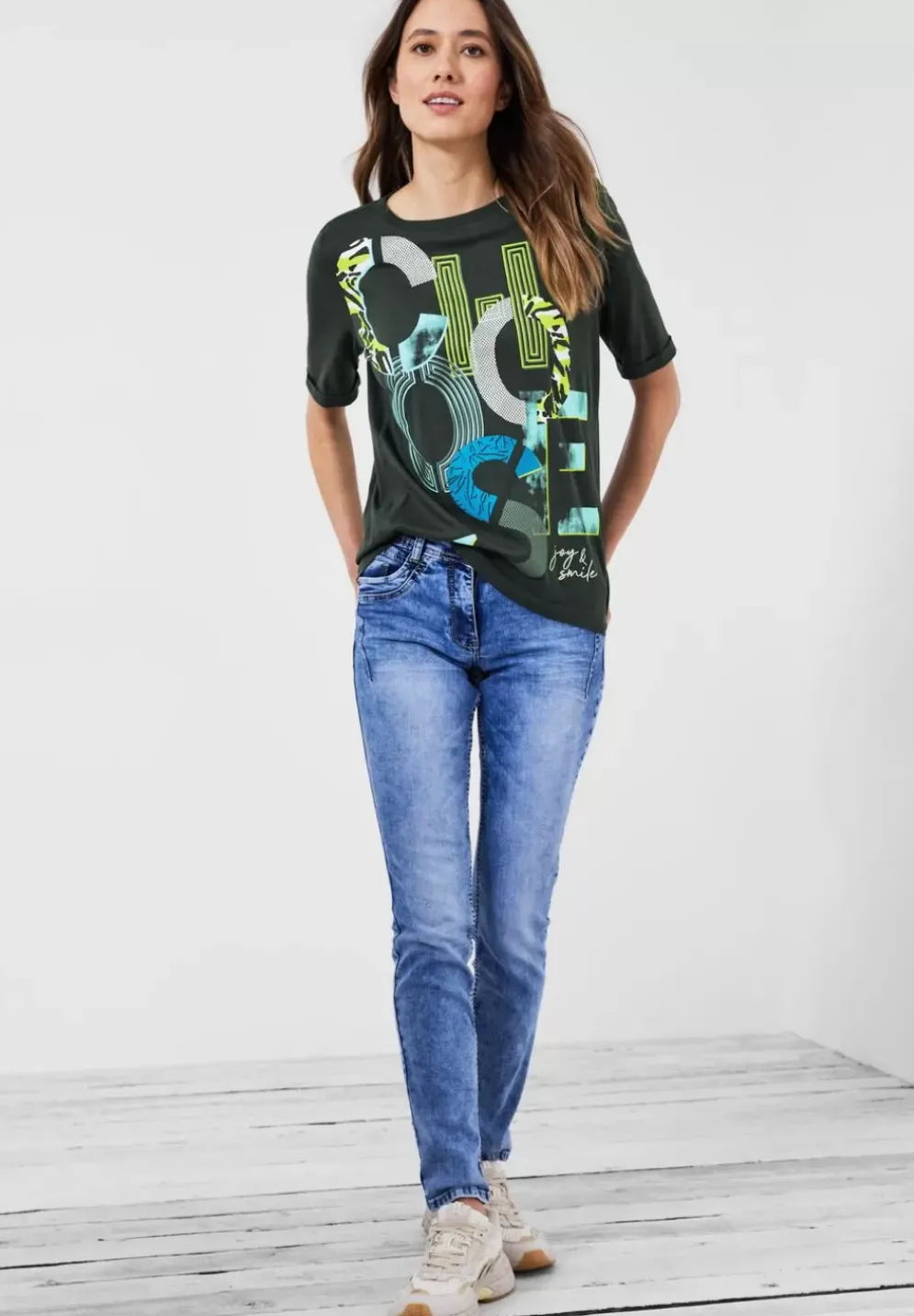 T-Shirt Mit Fotoprint