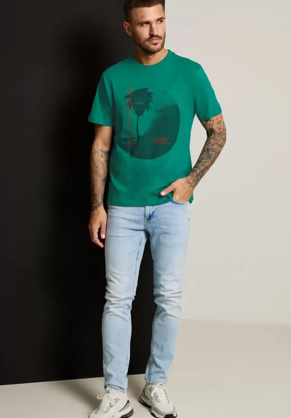 T-Shirt Mit Fotoprint