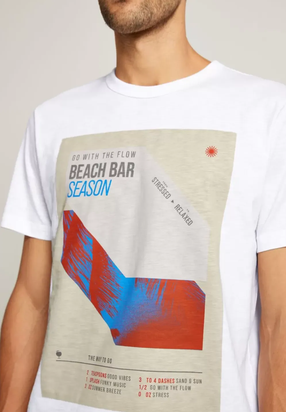 T-Shirt Mit Frontprint