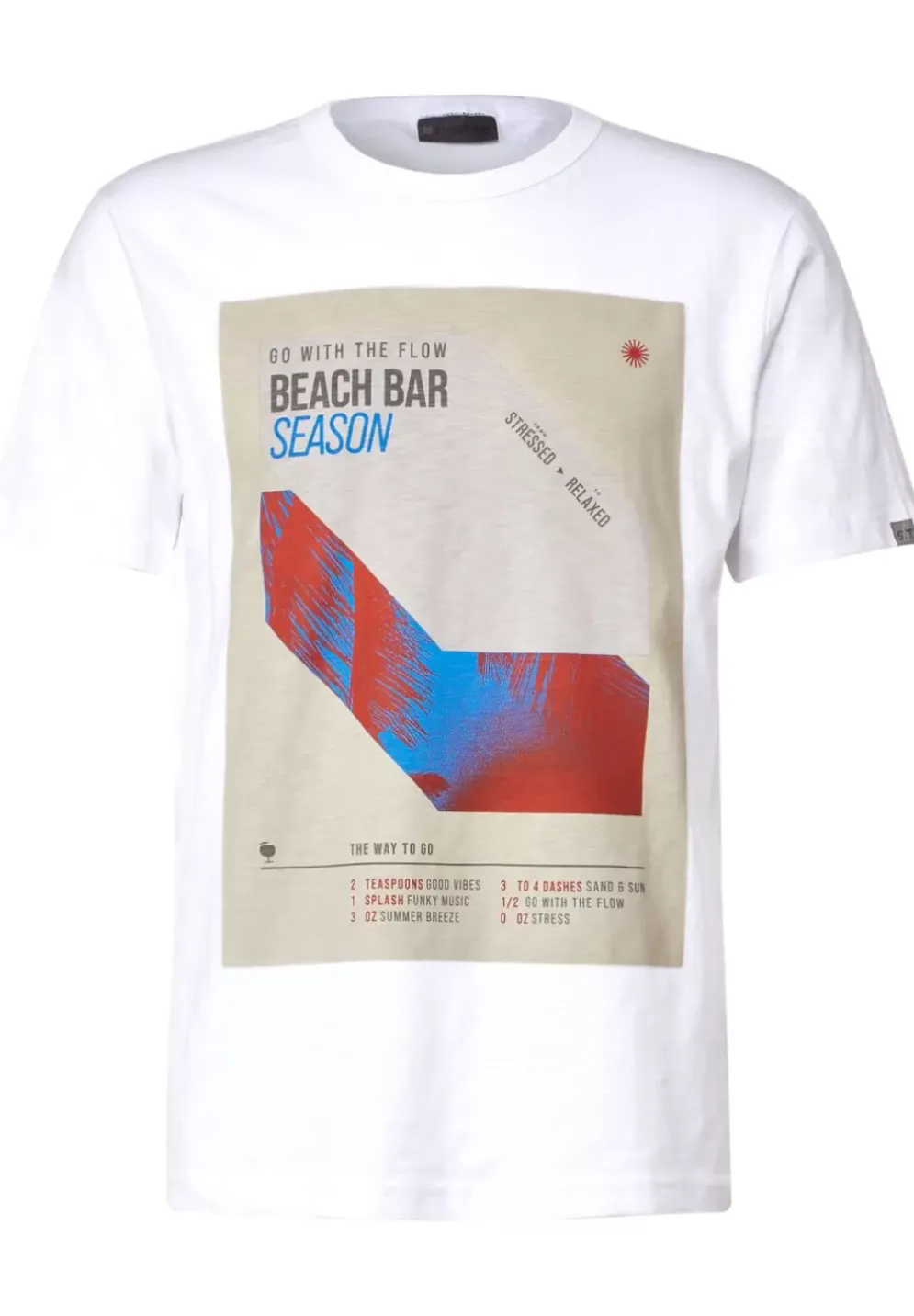 T-Shirt Mit Frontprint