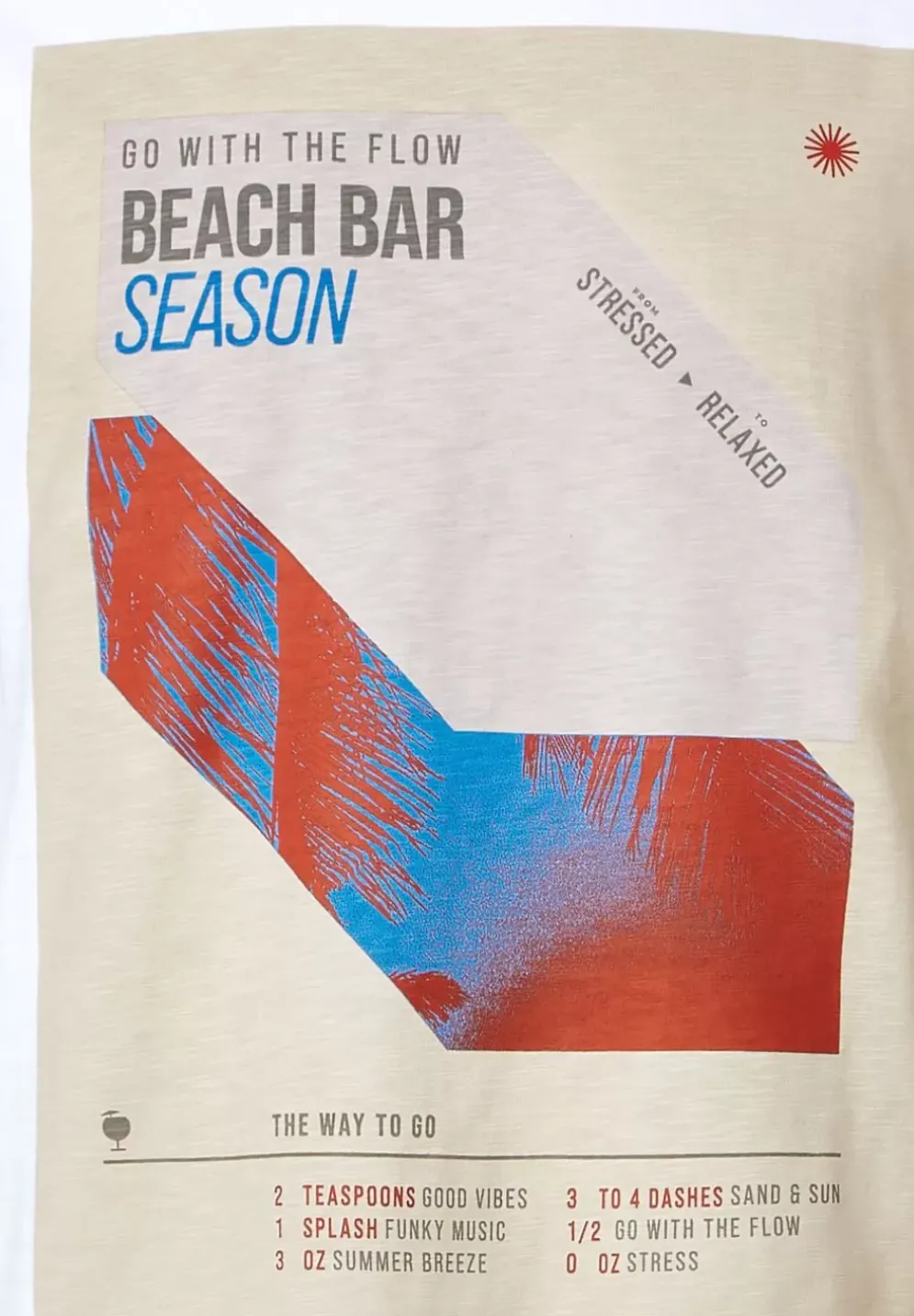 T-Shirt Mit Frontprint