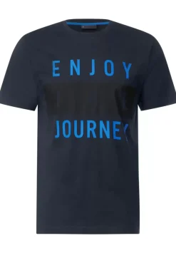 T-Shirt Mit Frontprint
