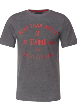 T-Shirt Mit Frontprint
