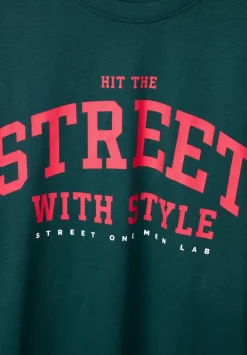 T-Shirt Mit Frontprint