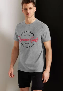 T-Shirt Mit Frontprint